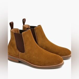 J Crew Suede Chelsea boots BA032